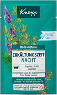 KNEIPP Soľ do kúpeľa Erkaltungzeit Nacht Tymián Levanduľa 60 g - Soľ do kúpeľa