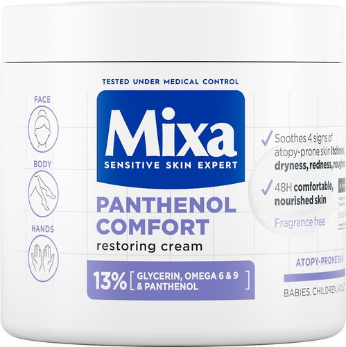 MIXA Panthenol Comfort 400ml - Testápoló krém - Fő fotó