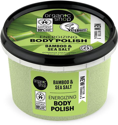 ORGANIC SHOP Bambus a mořská sůl 250 ml - Tělový peeling - Hlavní obrázek