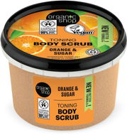 Body Scrub ORGANIC SHOP Pomeranč a cukr 250 ml - Tělový peeling