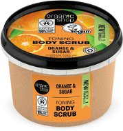 Body Scrub ORGANIC SHOP Pomeranč a cukr 250 ml - Tělový peeling