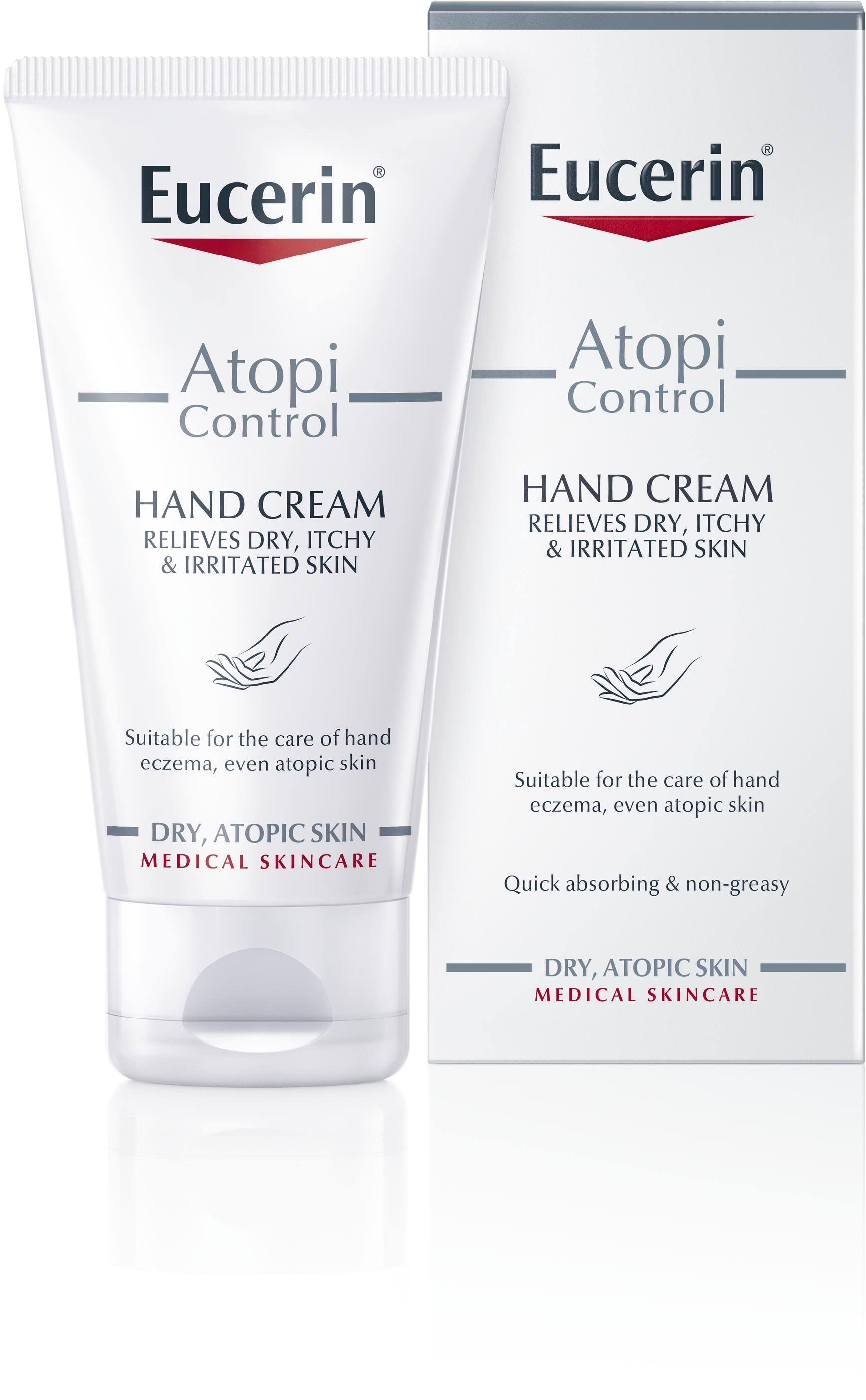 EUCERIN AtopiControl kézkrém, 75 ml