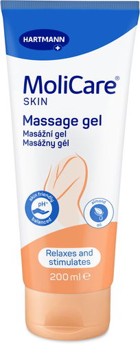 MOLICARE Skin masszázsgél 200 ml - Masszázsolaj - Fő fotó