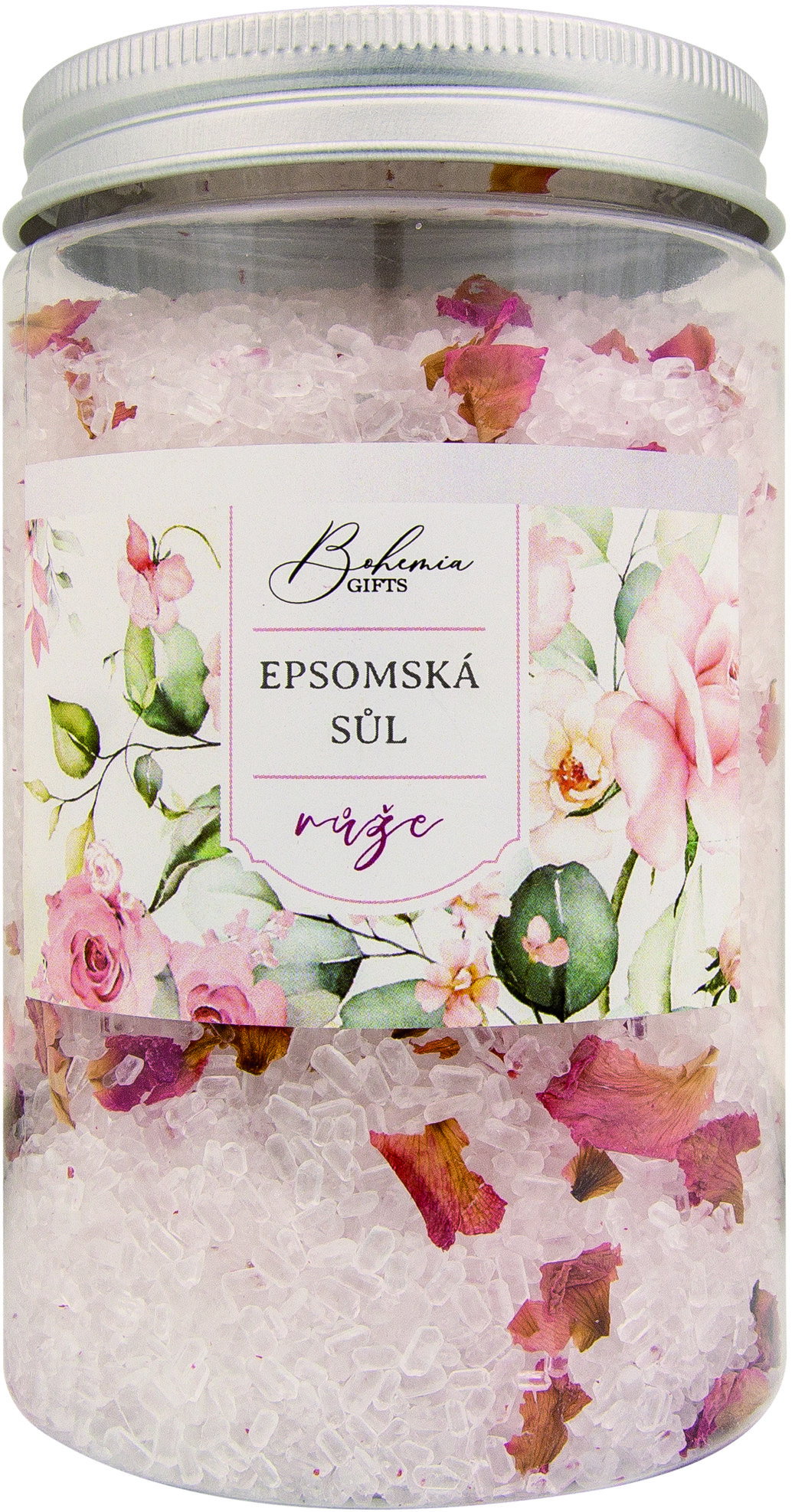 BOHEMIA GIFTS Epsom só - rózsa 400 g