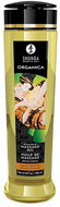 SHUNGA Organica Natural 240 ml  - Masážní olej