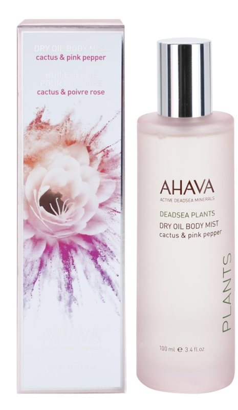 Ahava dry oil body mist cactus & best sale pink pepper