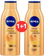NIVEA Firming + Bronze Q10 Body Lotion 400 ml 1 + 1 - Telové mlieko