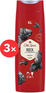 OLD SPICE Rock 2in1 3 × 400 ml - Shower Gel