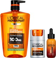 L'ORÉAL PARIS Hydra Energetic 1000 ml + Anti-Fatigue Moisturiser 50 ml + Shot Serum 30 ml - Dárková kosmetická sada