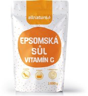Allnature Epsomská soľ Vitamín C 1 kg - Soľ do kúpeľa