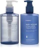 KUNDAL Airy Volume Hyaluron Blossom Breeze Set 600 ml - Haircare Set