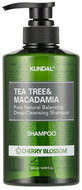 KUNDAL Tea Tree & Macadamia Deep Cleansing Shampoo Cherry Blossom 500 ml - Shampoo