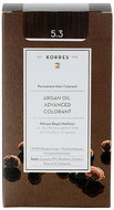 KORRES Argan Oil Advanced Colorant 5.3 Golden/ Honey Light Brown - Barva na vlasy
