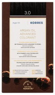KORRES Argan Oil Advanced colourant 3.0 Dark Brown - Hair Dye