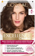 ĽORÉAL PARIS Excellence 4 Hnědá, 72 ml + 48 ml + 12 ml + 60 ml - Hair Dye