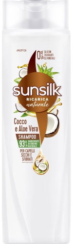SUNSILK Cocco E Aloe Vera for dry and brittle hair 250 ml - Shampoo - Main image
