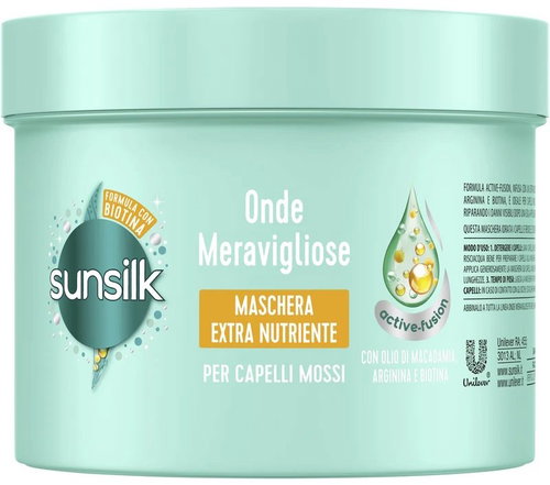 SUNSILK Maschera Capelli Onde Meravigliose Extra Nutriente 440 ml - Hair Mask - Main image