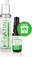 CLINICAL Keratin kúra 100 ml + Arganový olej 20 ml - Hair Treatment