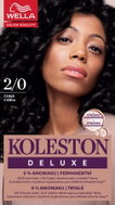 WELLA Koleston Deluxe 2 Black 172 ml - Hair Dye