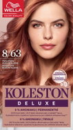 WELLA Koleston Deluxe 8.63 Rose-Gold Blonde 172 ml - Hair Dye