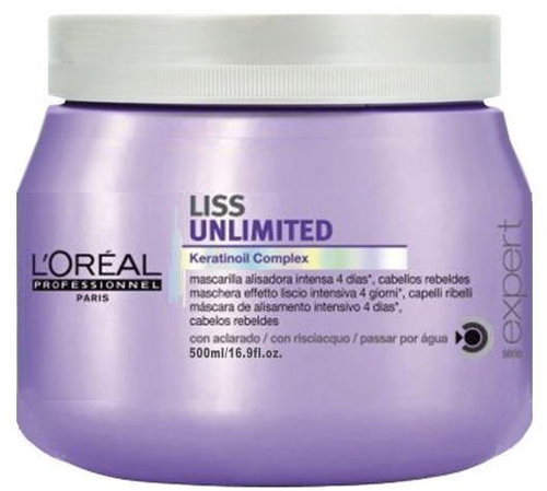  L'Oreal Professionnel Serie Expert Liss Unlimited Mask 500 ml  - Hair Mask - Main image