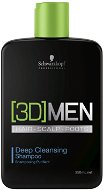 SCHWARZKOPF Professional [3D] Men Deep Cleansing Shampoo 250ml - Men's Shampoo