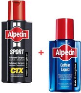 ALPECIN Sport Coffein Shampoo + Coffein Liquid Hair Tonic - Set