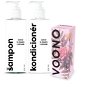 VOONO Moisturizing Shampoo 250 ml + Moisturizing Conditioner 250 ml + Hair of Gaurí 100 g - Set