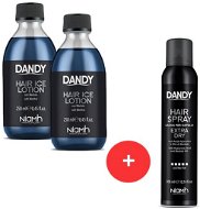 DANDY Hair Ice Lotion 2 x 250 ml + DANDY Extra Dry Fixing Hair Spray 300 ml - Sada