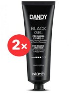 DANDY Black Gel 2 × 50 ml - Férfi hajfesték