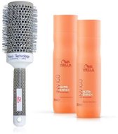 WELLA PROFESSIONALS Invigo Nutri-Enrich Deep Nourishing Shampoo 2× 250 ml + Hair Brush - Šampón