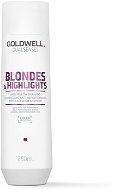 GOLDWELL Dualsenses Blondes & Highlights Anti-Yellow 250 ml - Fialový šampón