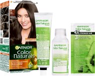 Garnier Color Naturals permanentná farba na vlasy 3 Tmavo hnedá, 60 + 40 + 12 ml - Farba na vlasy