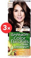 GARNIER Color Naturals 3.23 Dark Chocolate 3 x 112 ml - Hair Dye