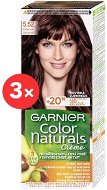 GARNIER Color Naturals 5.52 Chestnut 3 × 112 ml - Hair Dye
