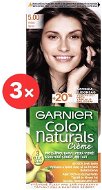 GARNIER Color Naturals 5.00 Ultra Cover Brown 3 × 112 ml - Hair Dye