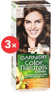 GARNIER Color Naturals 5.3 Light Brown Gold 3 × 112 ml - Hair Dye