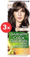 GARNIER Color Naturals 6.00 Ultra Cover Dark Blond 3 × 112 ml - Hair Dye