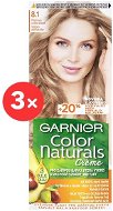 GARNIER Color Naturals 8.1 Platinová svetlá blond 3 × 112 ml - Farba na vlasy
