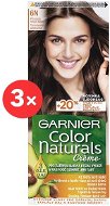 GARNIER Color Naturals 6N The Nudes Prirodzená tmavá blond 3 × 112 ml - Farba na vlasy