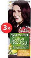 GARNIER Color Naturals 3.61 Cream & Berry ostružinová červená 3 × 112 ml - Farba na vlasy