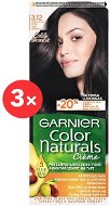 GARNIER Color Naturals 3.12 Ice Dark Brown 3 × 112 ml - Hair Dye