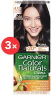 GARNIER Color Naturals 4.12 Ice Brown 3 × 112 ml - Hair Dye
