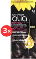 GARNIER Olia 5.0  Brown 3 × 50ml - Hair Dye