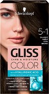 SCHWARZKOPF GLISS COLOUR 5-1 Cool Brown 60ml - Hair Dye