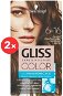 SCHWARZKOPF GLISS COLOUR 6-16 Cool Pearl Brown 2 × 60ml - Hair Dye