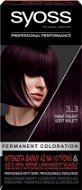 SYOSS Color 3-3 Tmavě fialový 50 ml - Barva na vlasy