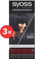 SYOSS Color 1-4 Blue-Black 3 × 50ml - Hair Dye