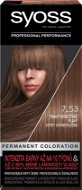 SYOSS Color 7-53 Tmavá perleťovoplavá (50 ml) - Farba na vlasy