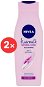 NIVEA Hairmilk Shine Shampoo 2 × 400 ml - Sampon
